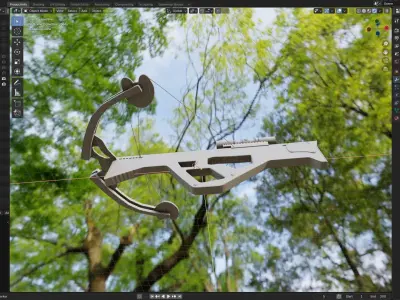 Crossbow 3D model get