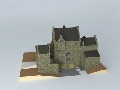 Really Old Castle Free 3D model