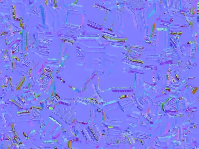 Green Pistol 3D model get