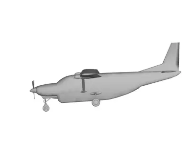 Cessna 208 3D model purchase