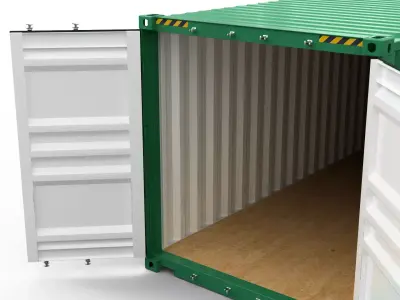 Shipping Containers TITAN 3D model