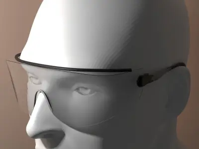 SAFETY GLASSES  3D model