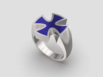 R 018 man ring 3D print model