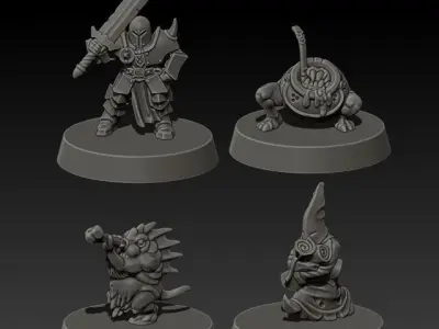  MIBYLLORR DARKFANG  3D print model
