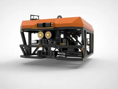Submersible Remotely Operated Vehicle 3D model