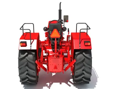 Mahindra Farm Tractor 3D model