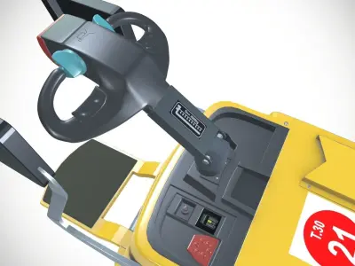 Pallet Stacker Low-poly 3D model