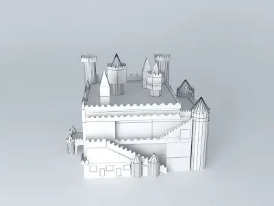 THE CASTLE OF THE TALE Free 3D model