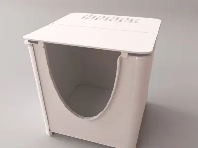 Cats Litter Box 3D model