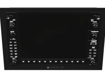 Garmin G1000 3D model