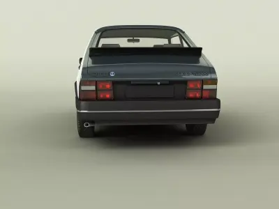 SAAB 900 Turbo 3D model