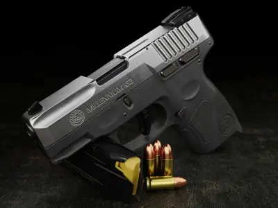 Taurus G2 Millennium PT111 Low-poly 3D model