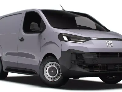 Fiat e Scudo Van L1 2024 3D model