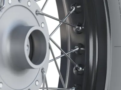 Maxxis Motorcycle Wheels 3D model