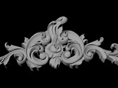 dekor ornate ornament 3D model