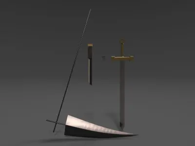 weapon package 1 3D model
