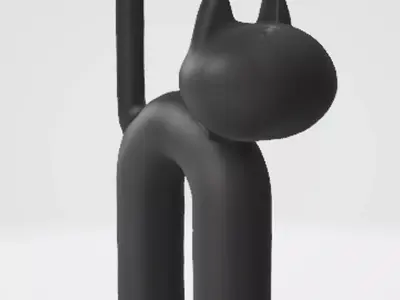 Basic Cat 3D Asset 3D model