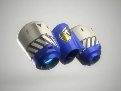 Jetpacks Low-poly 3D model