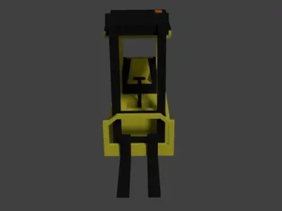 Low Poly Forklift 3D model purchase