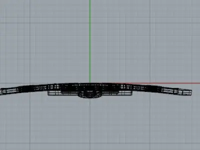 Croce bombata con cuore Free 3D model