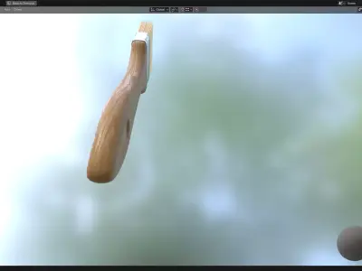 Paint Brush 03 3D model