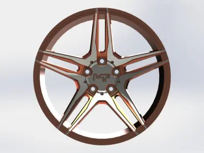 Cast rim NICHE SPORT SERIES TURIN - M169 3D model