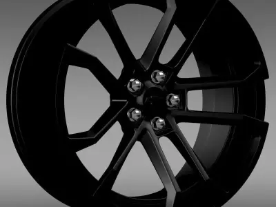 Chevrolet Camaro SSX Concept 2010 rim 3D model
