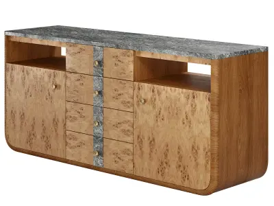 Basil Sideboard by Soho Home 3D model