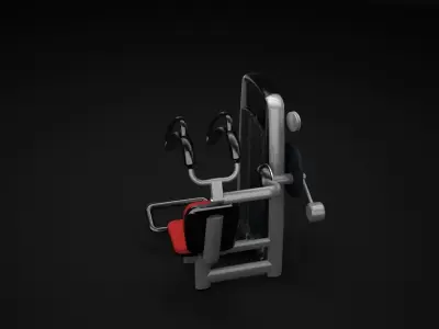 Abdominal Machine 3D model