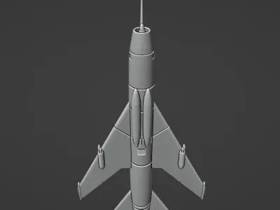 Su-7BKL 3D print model