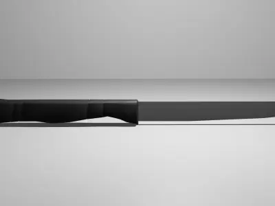 simple knife Free low-poly 3D model