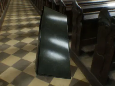 Silver bar Low-poly 3D model purchase