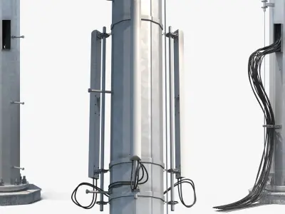 Cell Tower 3D model buy