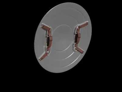 Captain America Shield 3D model purchase