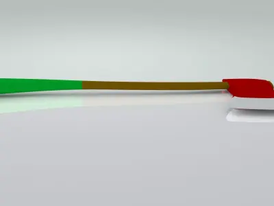 Simple axe 3D model