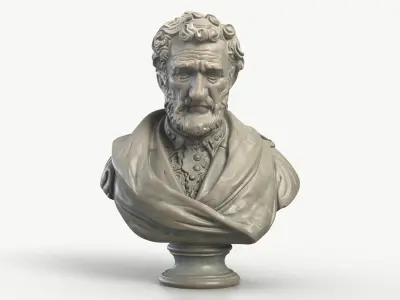 Classical Bust 004 3D model