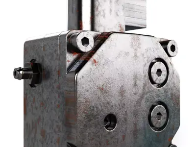 Oil pump 3D model purchase