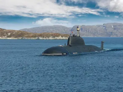 Akula project 971 Submarine for RC 1-100 scale 3D print model