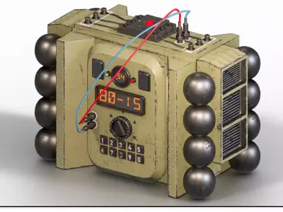 Dynamite 11 3D model