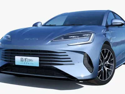 2024 BYD Seal 7 DM-i 3D model