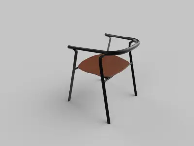 chair Low-poly 3D model
