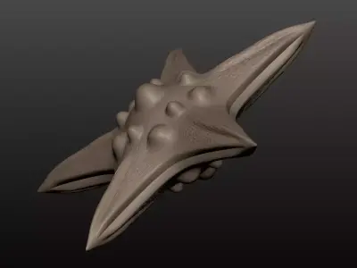 Star fish 01 Free 3D print model