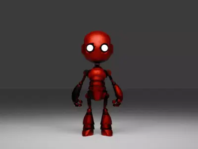 Robot Free 3D model 7