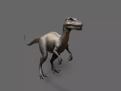 Dinosaurs Pack 7 Low-poly 3D model