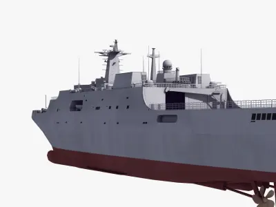 Chinese Navy Ship Collection 3D Model Pack