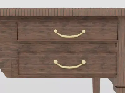3D Table Model Blender  Free 3D model
