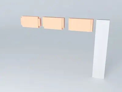 Rail Stile Ogee Free 3D model