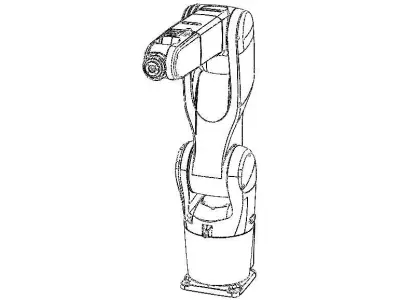Denso 6-Axis Robots VS087 Free 3D model