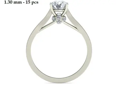 Wedding Ring  3D print model 73