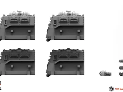 Feudal Guard - Upgrade Pack 5 3D print model